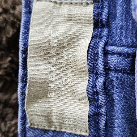 EVERLANE Womens 32 The Curvy Way-High Jean Blue Pants - Picture 5 of 7